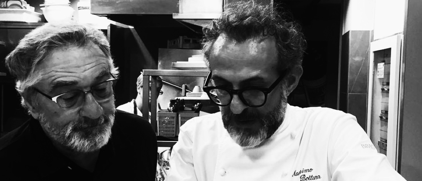 Massimo Bottura And Robert De Niro Will