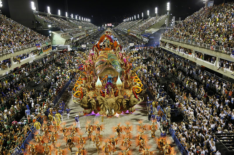 Rio Carnival atmosphere