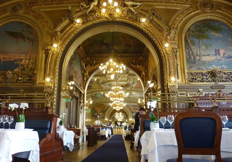 What it's really like to dine at the legendary Paris restaurant Le Train  Bleu - The Earful Tower