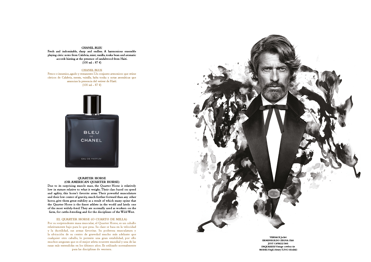 Editorial perfumes Greg Swales Horse
