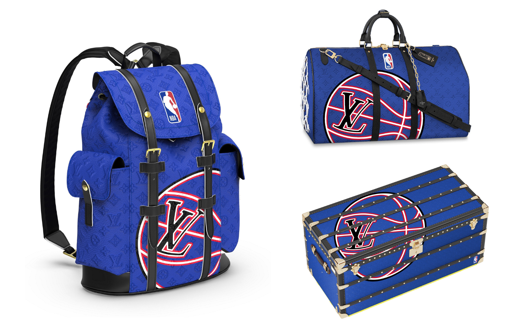 Bolsos de Louis Vuitton X NBA: equipaje de lujo irse de vacaciones